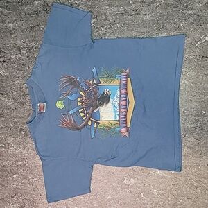 Vintage. Made in USA. Single-stitch. ALASKA. Caribou. World's Greatest. Large